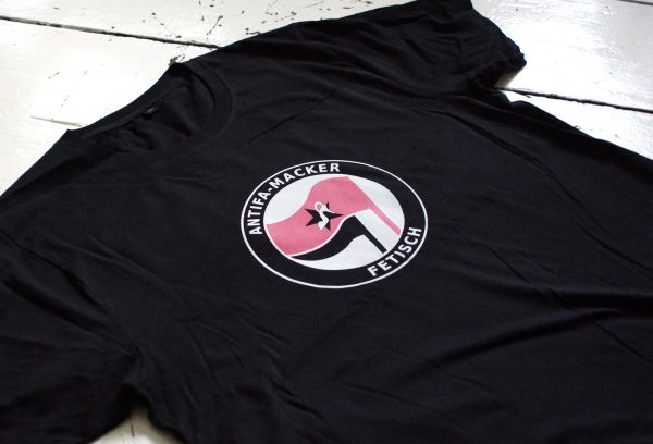 "Antifa-Macker-Fetisch" - Shirt (großes Logo)