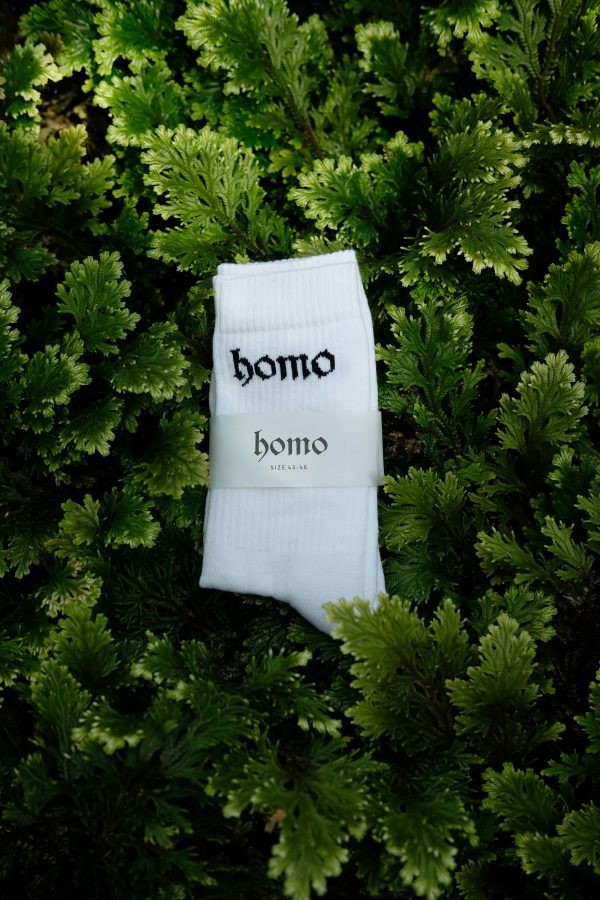Homo-Socke im Moosfarn