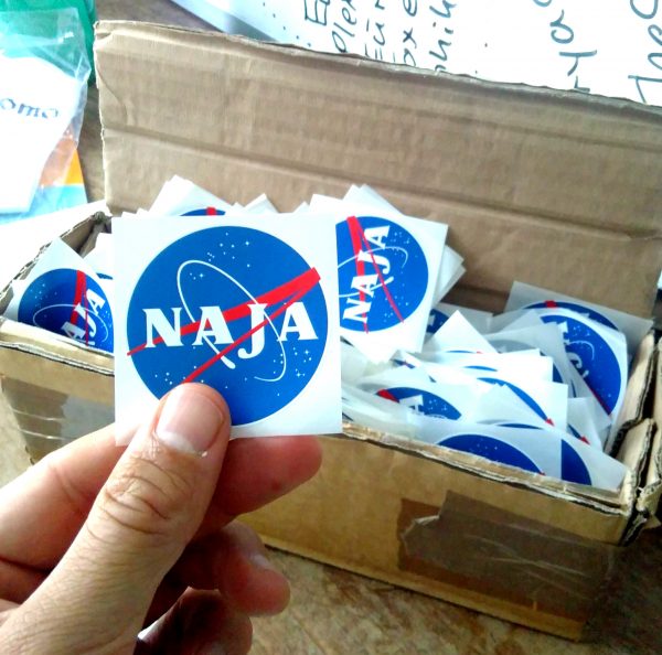NAJA-Aufkleber