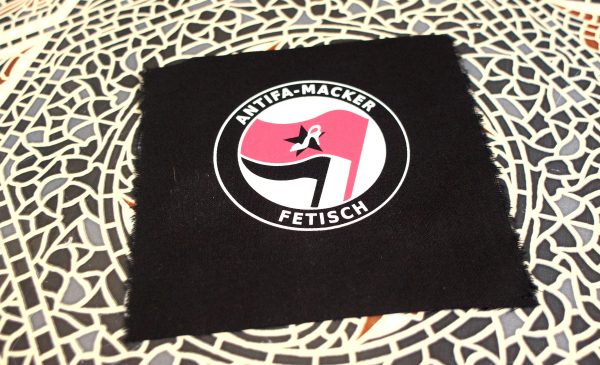 "Antifa-Macker-Fetisch" Aufnäher – Bild 2